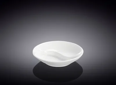 Zdjęcie produktu dla Wilmax miska na soję z przegródką 9 cm z porcelany - WL-996049/A