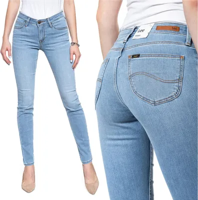 Produktbild von LEE, Damen Jeanshose, Skinny fit, SCARLETT, W25 L33, Blau, Jeans, baggyjeans, buggy