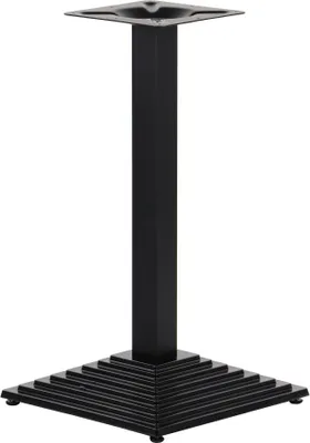 Image de Pied de table en fonte SH-5014-1, pour bureau, hôtel, restaurant, dimensions 41x41x72,5 cm, noir