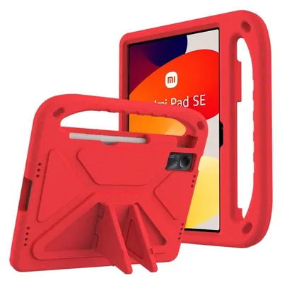 Produktbild von FunColor Xiaomi Redmi Pad SE Hülle - Rot