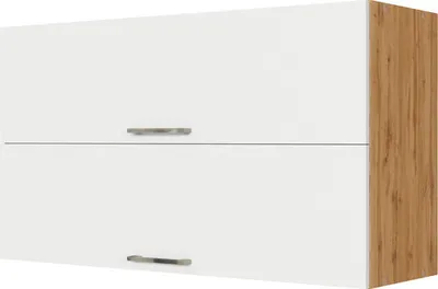 Produktbild von Held Möbel Klapphängeschrank Sorrento BxTxH 100 x 34 x 57 cm weiß matt zerlegt 350.6270