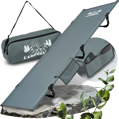 Produktbild von Ultraleichtes, kompaktes Feldbett mit 2,3 kg | Robustes, klappbares Campingbett für Wandern und Outdoor-Camping