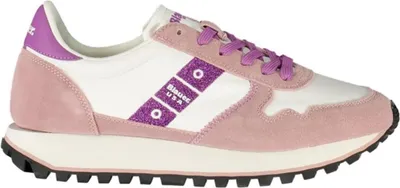 Produktbild von Damen Sportschuh Weiß mit Schnürsenkeln & Kontrastdetails