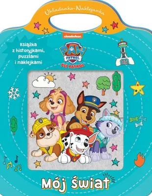 Zdjęcie produktu dla Psi Patrol. Układanka-Naklejanka. Mój świat