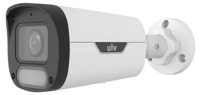 Image de Caméra de Sécurité IP Uniview Easy Bullet 8MP 4mm PoE IP67 ColorHunter Blanche - IPC2318LE-ADF40KM-WP