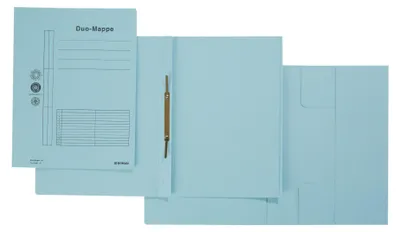 Produktbild von DONAU 8645030-10 Combamappe, A4, Karton, blau