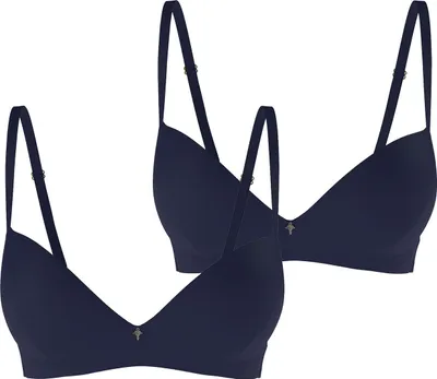 Produktbild von JOOP! Damen Bügelloser BH 2-Pack Sensation - blau - Größe 80 B