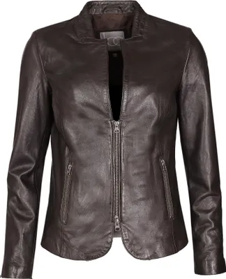 Produktbild von JCC Lederjacke Lida Damen brown 34