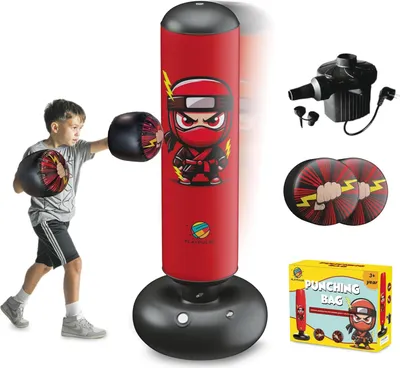 Produktbild von Boxsack für Kinder - Sicheres Spielzeug - Geeignet für 3 bis 10 Jahre - 160 cm