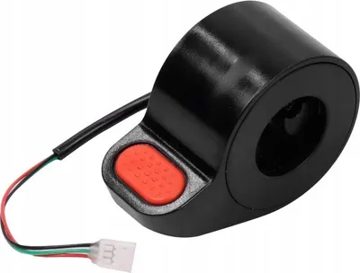 Zdjęcie produktu dla Manetka przyspieszenia z czerwonym przyciskiem do Xiaomi M365 / PRO / PRO 2 / 1S / Essential