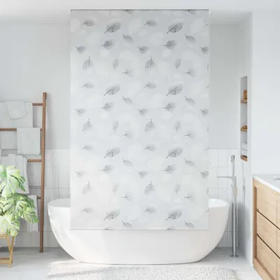 Immagine prodotto di vidaXL Tenda a rullo per doccia 130x240 cm larghezza del tessuto 126 cm