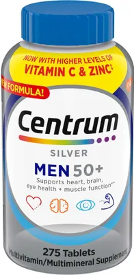 Immagine prodotto di Centrum Silver Men 50+ Multivitaminico 275 Compresse