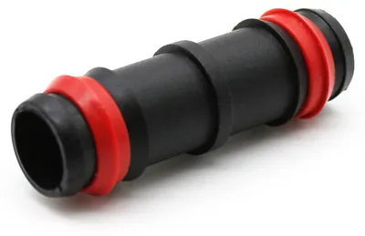 Tropfverbinder 20 mm, 100 Stück, mit Sicherungsring, schwarz