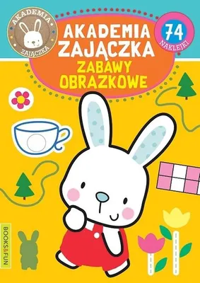 Immagine prodotto di Akademia Zajączka Zabawy obrazkowe - ćwiczenia dla dzieci