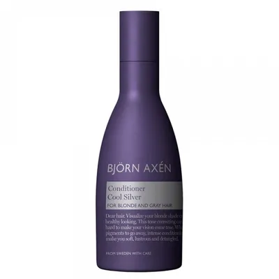 Zdjęcie produktu dla Björn Axén Cool Silver Odzywka redukujaca miedziane odcienie do wlosow blond i siwych, 250ml