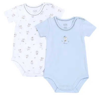 Productafbeelding van Chicco Baby - Set voor jongens met korte mouwen body's