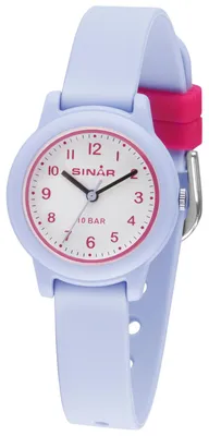 Produktbild von SINAR XB-24-6 Uhr Mädchen Kinderuhr Kautschuk lila