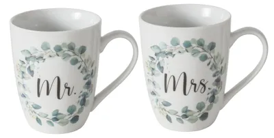 Image de Set de mugs pour elle et pour lui, 330 ml, EUKANA