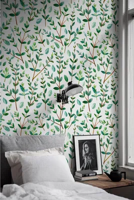 Produktbild von Coloray Fototapete 104x70 cm An Einer Wand Latex Latextapete - Blätter Waldblatt