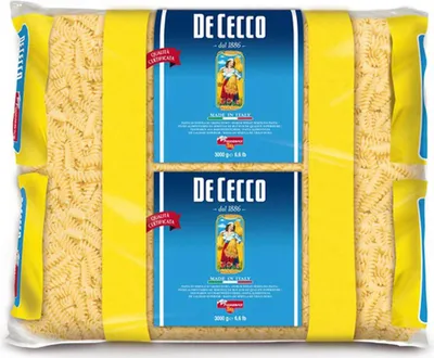 Immagine prodotto di De Cecco Fusilli Nummer 34 Pasta di semola di grano duro 3000g