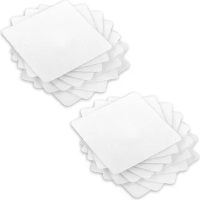 Produktbild von ECENCE Anti-rutsch Aufkleber Pads für Dusche & Badewanne 24er Set Transparent Duscheinlage Badewan