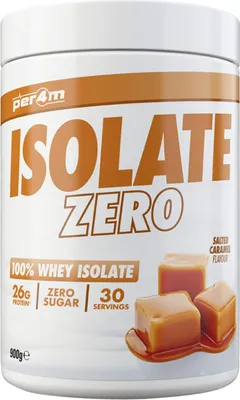 Produktbild von Per4m Whey Isolate Zero (900g) Salted Caramel - Eiweiße - Molkenprotein-Isolat