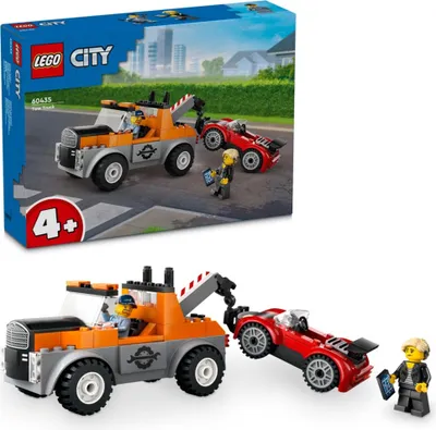 Obrázok produktu pre LEGO City Odťahový voz a oprava športiaka, Stavebnica, 4 rok / roky, Plast, 101 kusov, 366 g