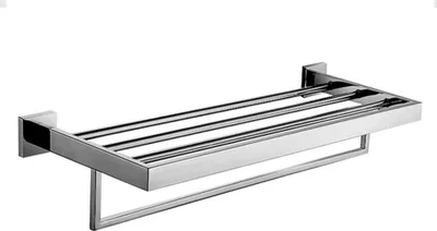 Zdjęcie produktu dla Wieszak na ręczniki - stal nierdzewna - 60 cm