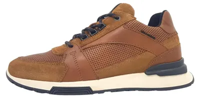 Image de Bullboxer : Chaussures pour hommes, lacets, couleur marron, style décontracté