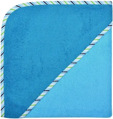 Produktbild von Wörner Kapuzen-Badetuch 100 x 100 cm - Aqua
