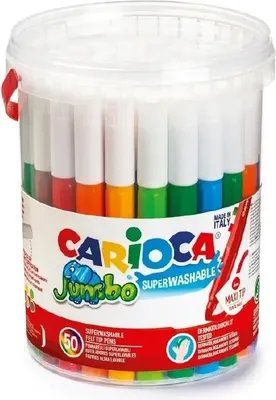 Immagine prodotto di Carioca - Set assortito di pennarelli Maxi da 50 pezzi