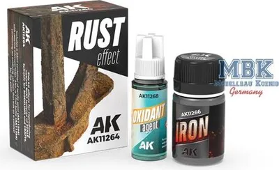 Produktbild von AK Interactive S.L. AK-11264 RUST EFFECT SET