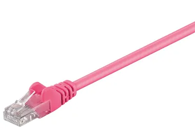Immagine prodotto di Cavo di rete CAT 5e, U/UTP, magenta, 1,5 m