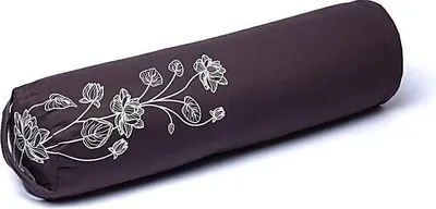 Productafbeelding van Bolster Lotusplant Antraciet Biologisch Katoen (ocs) - 60x16 Cm; 2300g