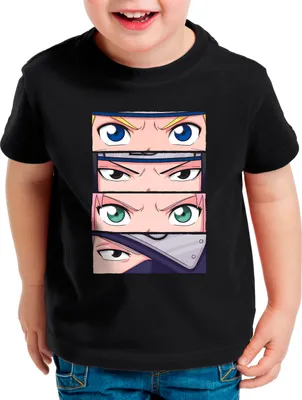 Produktbild von style3 Ninja Team Kinder T-Shirt ninja anime manga cosplay
