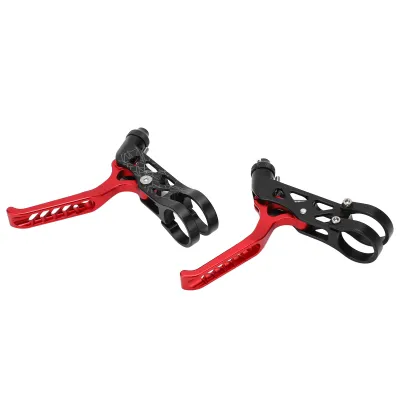 Image de Levier de frein vélo,Poignée de frein vélo,Levier de frein VTT,Levier de frein vélo aluminium,Poignée de frein vélo,Accessoire vélo