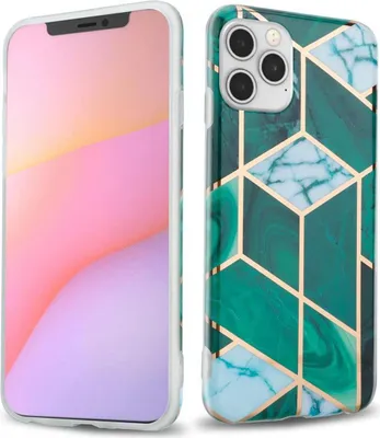 Immagine prodotto di Cadorabo custodia protettiva per Apple iPhone 12 / 12 PRO custodia in TPU verde custodia per cellulare Custodia Cover