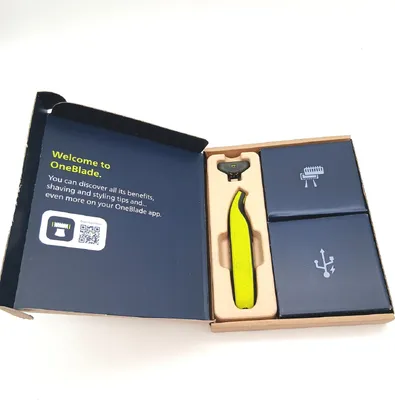 Produktbild von Philips Norelco OneBlade OneBlade 360 QP2824/31 Face + Body, Folienschaber, Anthrazit, Limette, Contour-following technology; Dual protection system; 360 Blade, Replace every 4 months**; QP210, QP220, QP230; QP610, QP620, QP410, QP420, 0,33 Jahr(e), Batterie / USB