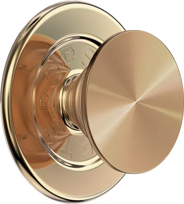Image de PopSockets MagSafe Round Radial Gold Aluminum
