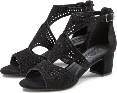 Produktbild von LASCANA Riemchensandalette Sommerschuh, offener Schuh, Sandalette, Sandale, schwarz Größe 41