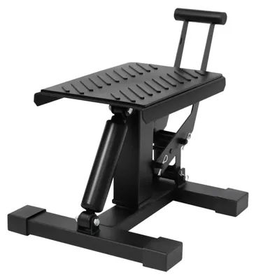 Imagen del producto de Puente elevador para motocicletas - Capacidad de carga: 200 kg - Altura ajustable de 25 a 34,2 cm - Color