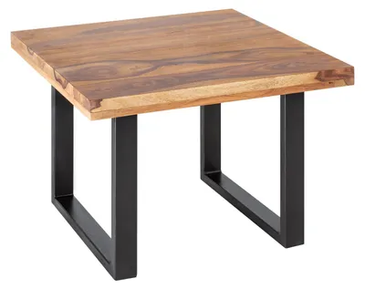 Zdjęcie produktu dla Stolik kawowy 60 cm, drewniany, designerski, nowoczesny, do salonu – KUP TERAZ