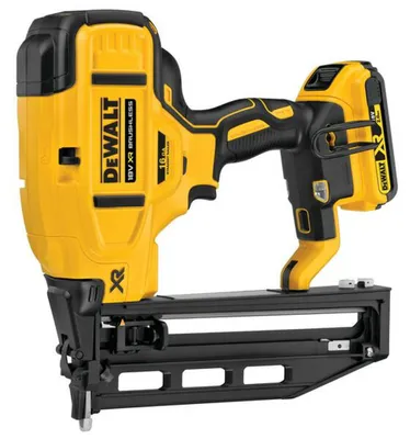 DEWALT Nagler 18V DCN662D2 0° 32-64mm 16Ga 2x2,0Ah Brushless