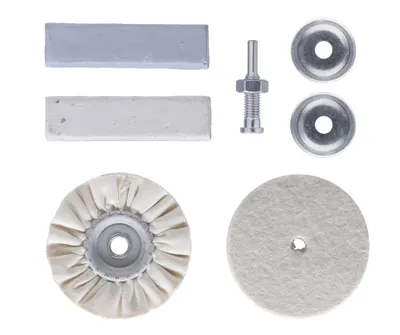Produktbild von KWB Einhell 49485200 5-teiliges Set zum Polieren von PVC-Blechen