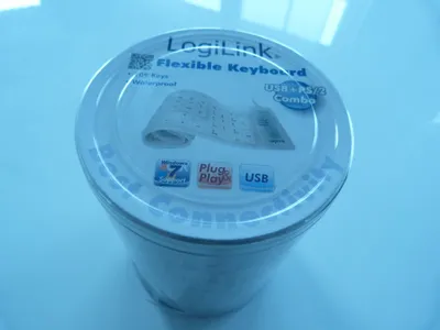 Produktbild von LogiLink ID0018, USB+PS/2, Weiß, QWERTY