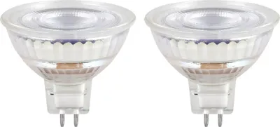 Obrázok produktu pre LED žiarovka OSRAM Star Reflector pre päticu GU5.3, číre sklo, teplá biela (2700K), 345 lumenov, náhrada za bežné 35W žiarovky, nestmievateľná, 2 balenia