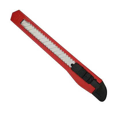 Produktbild von Cuttermesser Teppichmesser Paketmesser Mehrzweckmesser Rot 360 Stück 8mm