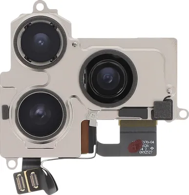 Immagine prodotto di Clappio, tripla fotocamera posteriore da 48 MP iPhone 17 Pro Max con teleobiettivo, nero/argento