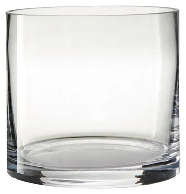 Produktbild von Dekoglas Vase ZYLINDER H. 15cm D. 14,5cm Glas klar rund Rudolph Keramik
