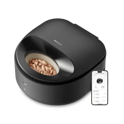 Produktbild von Petlibro Polar, Haustierfutterautomat, Schwarz, Drinnen, Katze, Nassfutter, 2,4 GHz